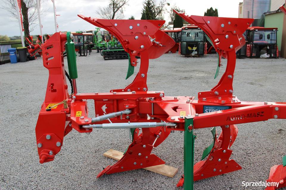 Pług AgroMasz lekki obrotowy obracalne zrywalny Rogóźno sprzedam
