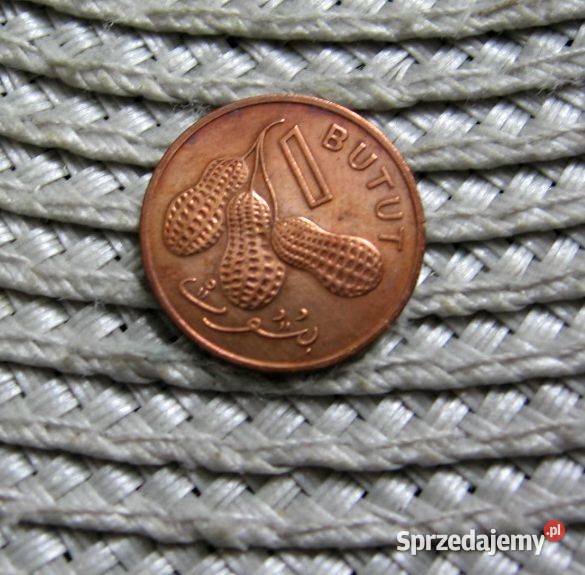 Gambia 1 Batut 1971r Numizmatyka wielkopolskie Kalisz sprzedam