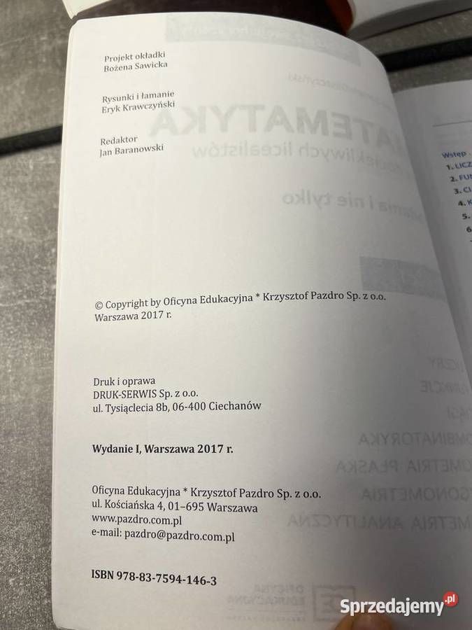 Rozszerz swoje horyzonty Matematyka dociekliwych Podręczniki Jasło