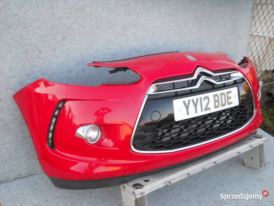 CITROEN DS3 ZDERZAK PRZEDNI PRZÓD Siechnice