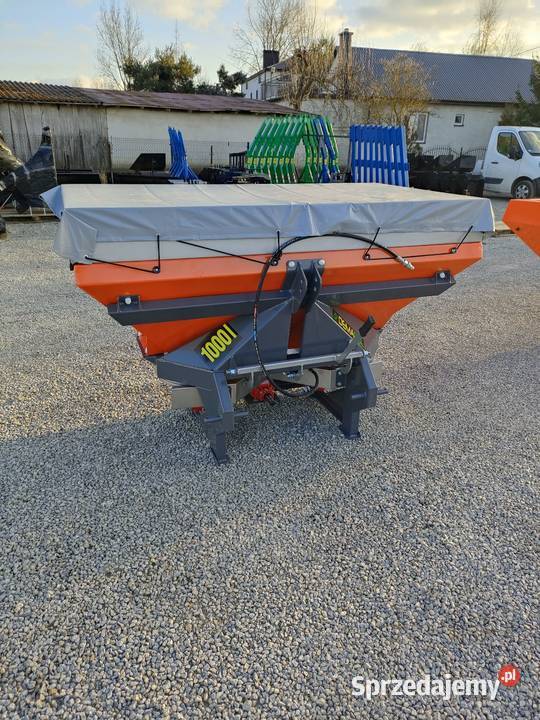 Rozsiewacz hydrauliczny z plandeką dwutarczowy Rozsiewacze nawozów podlaskie Ciechanowiec sprzedam