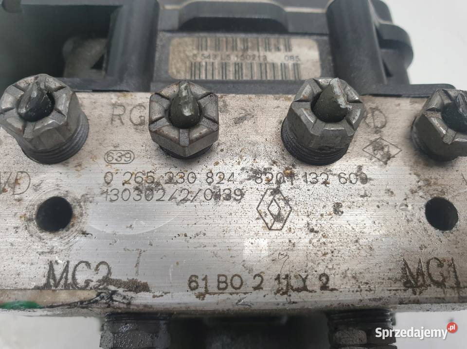 Renault Kangoo II POMPA ABS hamulcowa 0265951756 Rudka