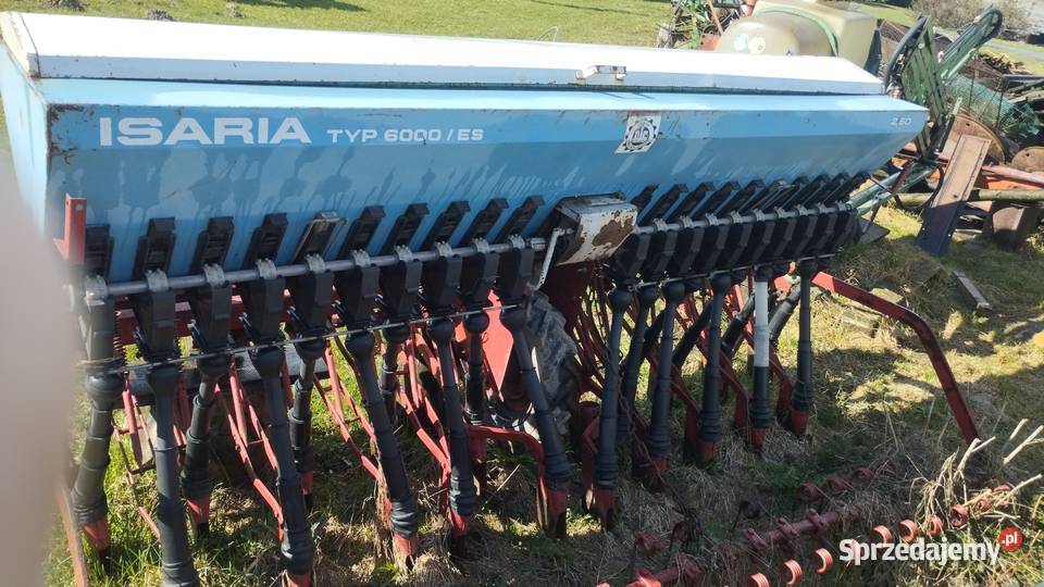 Siewnik zbożowy zboża Isaria typ 6000ES 25m Woskrzenice Małe