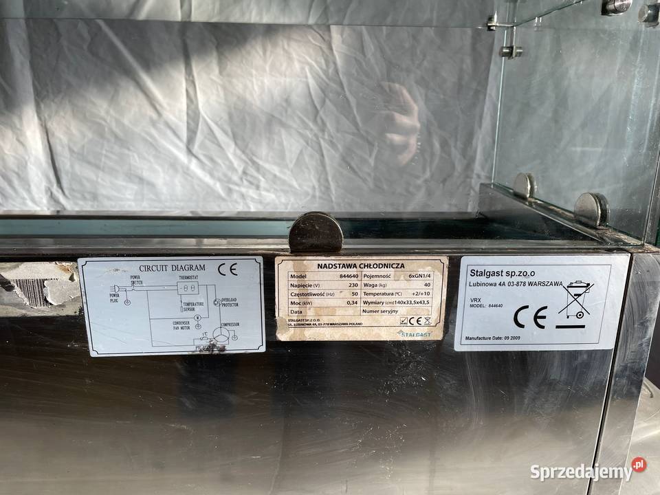 Sprzedam witrynę chłodniczą Lublin lubelskie Kozubszczyzna