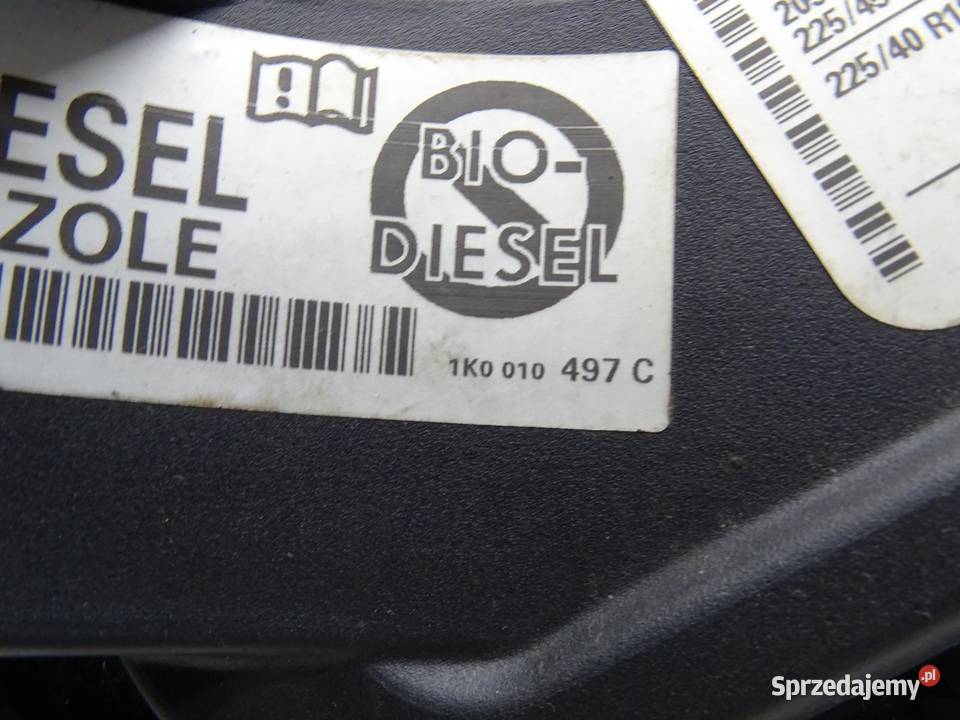 KLAPKA WLEWU PALIWA KOREK 1K0010497C VW GOLF VII