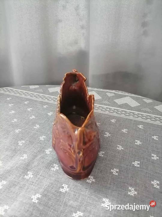 Żardiniera gondola Ceramiczna PRL Wałbrzych