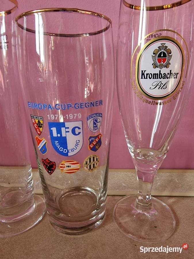 Szklanki do piwa Niemcy Solec nad Wisłą
