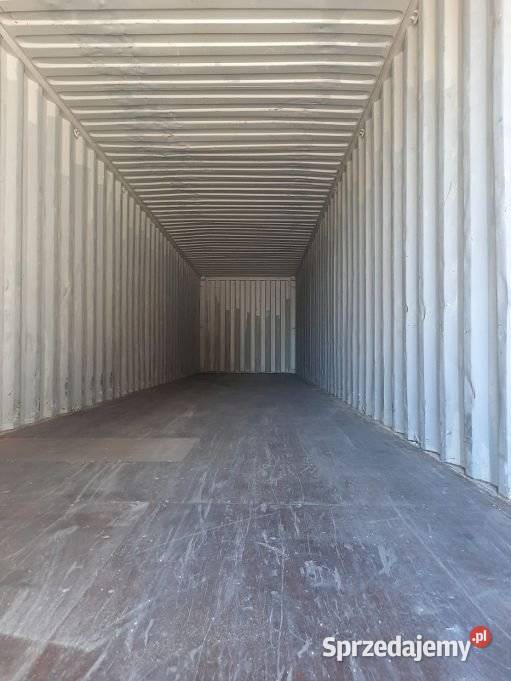 Kontener Morski 40 Plus Rozładunek Transport