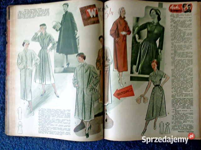 Rocznik gazety Kobieta i Zycie z 1954 oprawiony Zakopane