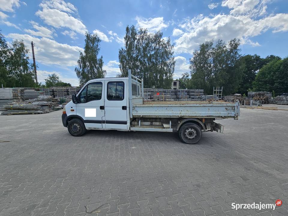 Renault MASTER Wywrotka Master brygadówka 7 osób Siedlce