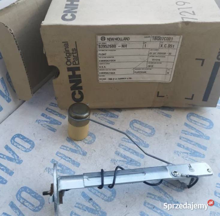 Wskaźnik poziomu paliwa cnh 87746255 kombajn łódzkie