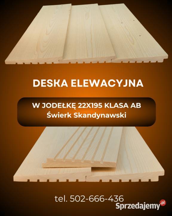 Deska elewacyjna szalwka podbitka taras podłoga Wyszków