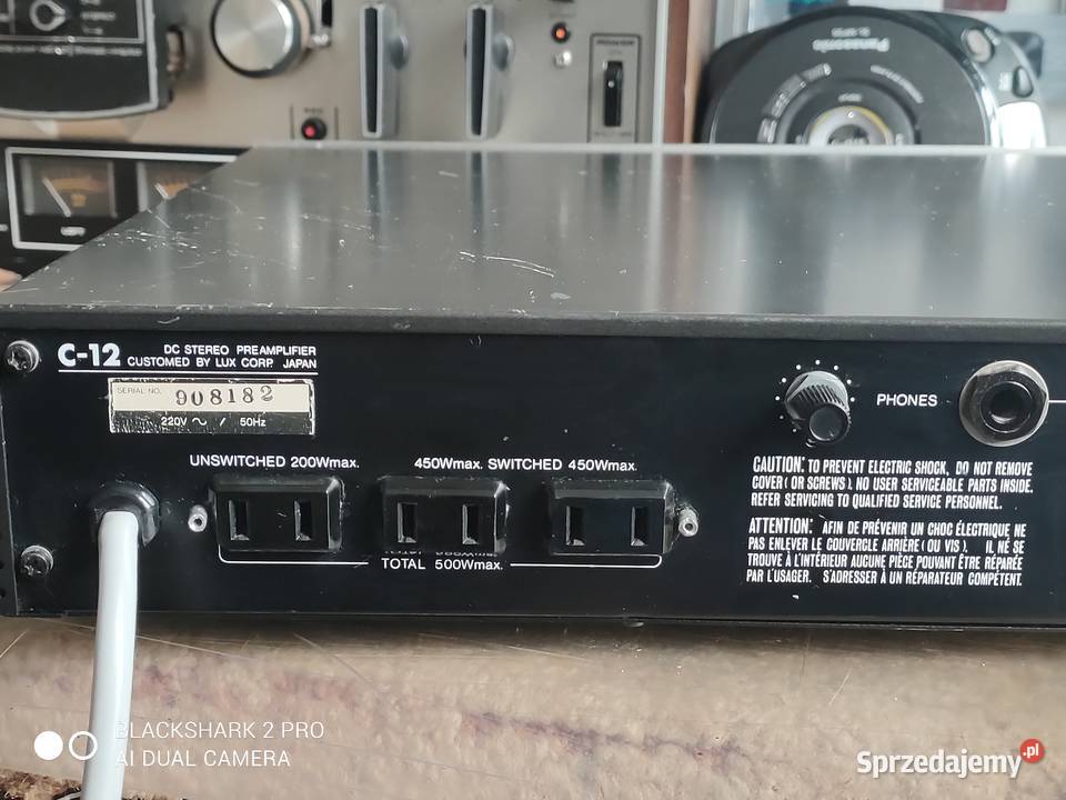 przedwzmacniacz Luxman C 12 Wzmacniacze i pokrewne zachodniopomorskie Mosty