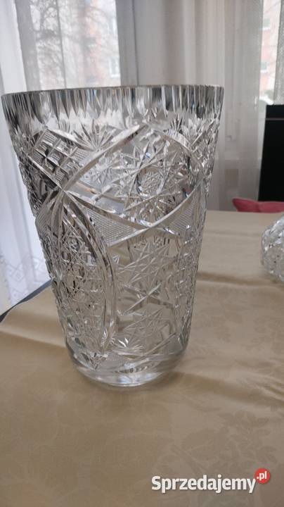 Wazon kryształowy duży 24 mazowieckie Żyrardów