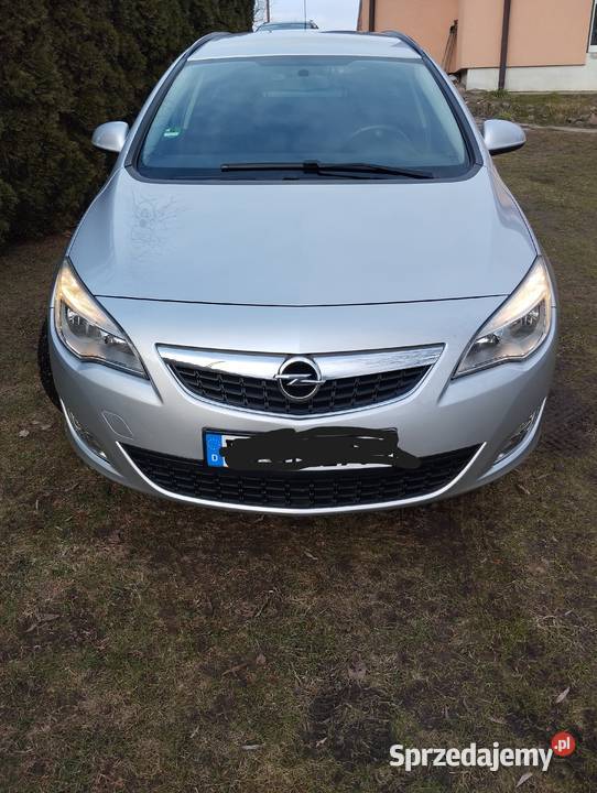 Opel Astra J 14 Turbo 140 klima alu bezwyp manualna Olsztyn