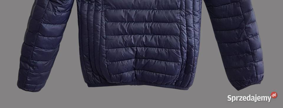 Damska lekka pikowana kurtka wiosennajesienna Bez wzoru Kurtki i płaszcze Chrzanów