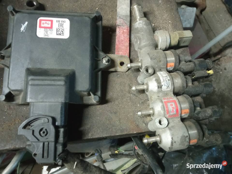 Instalacja BRC s32 Evo sterownik wiązka wtryski Układ elektryczny silnika podkarpackie