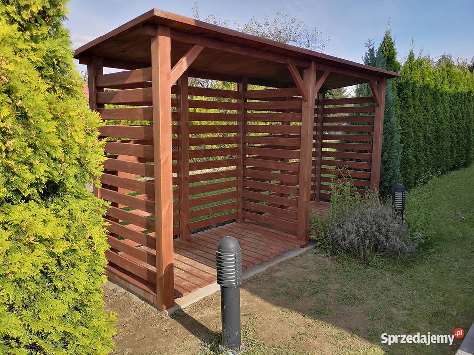 Drewutnia 2 x 11m drewutnia 2 x 11m z dachem Kalety sprzedam