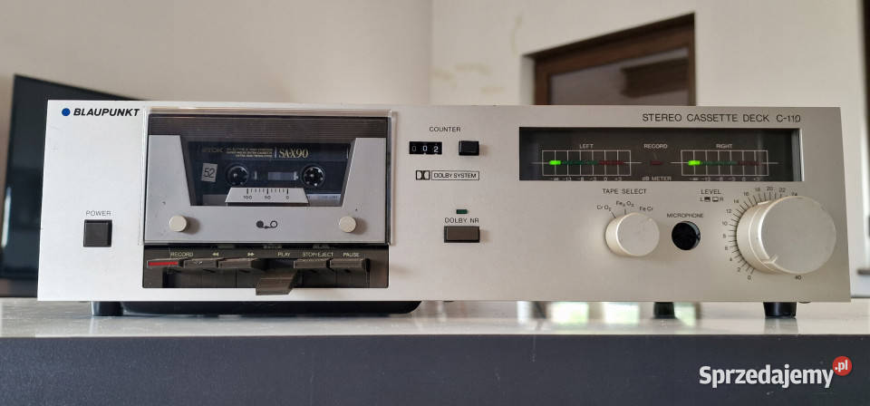 Blaupunkt C 110 C110 Cassette Deck magnetofon Audio Międzychód