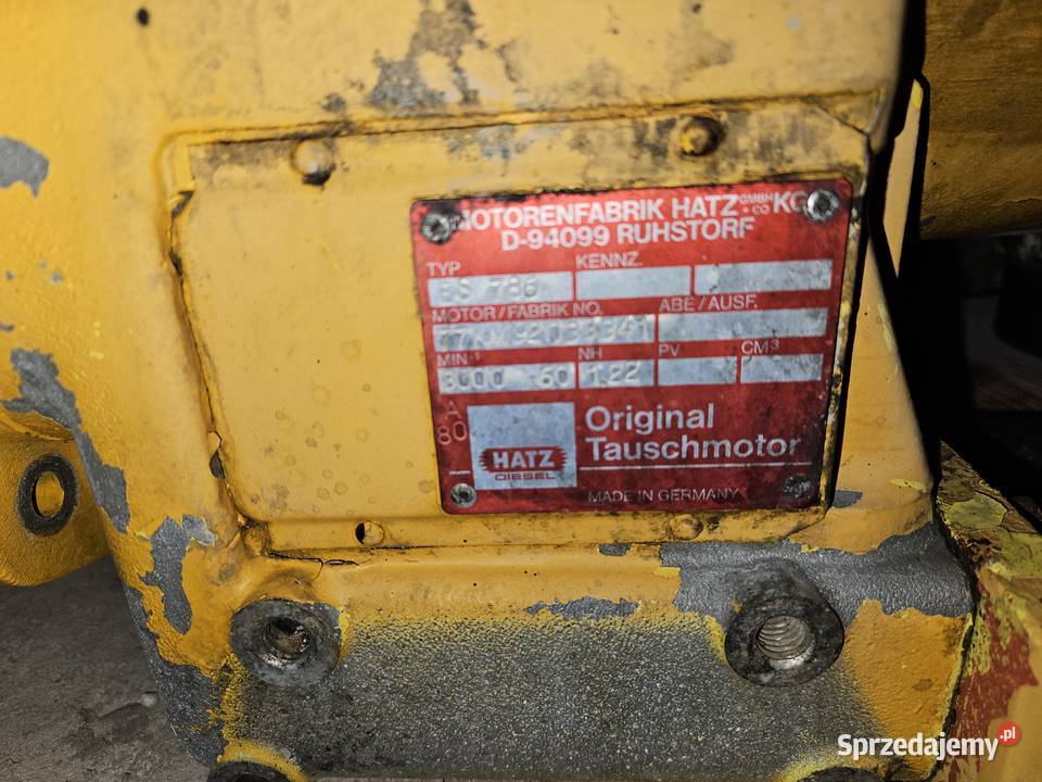 Części hatz e780 e768 Blok silnika Bedlno