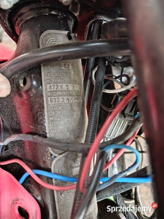 CZ 350 wersja 12 v exportowa na Rosję Chełm