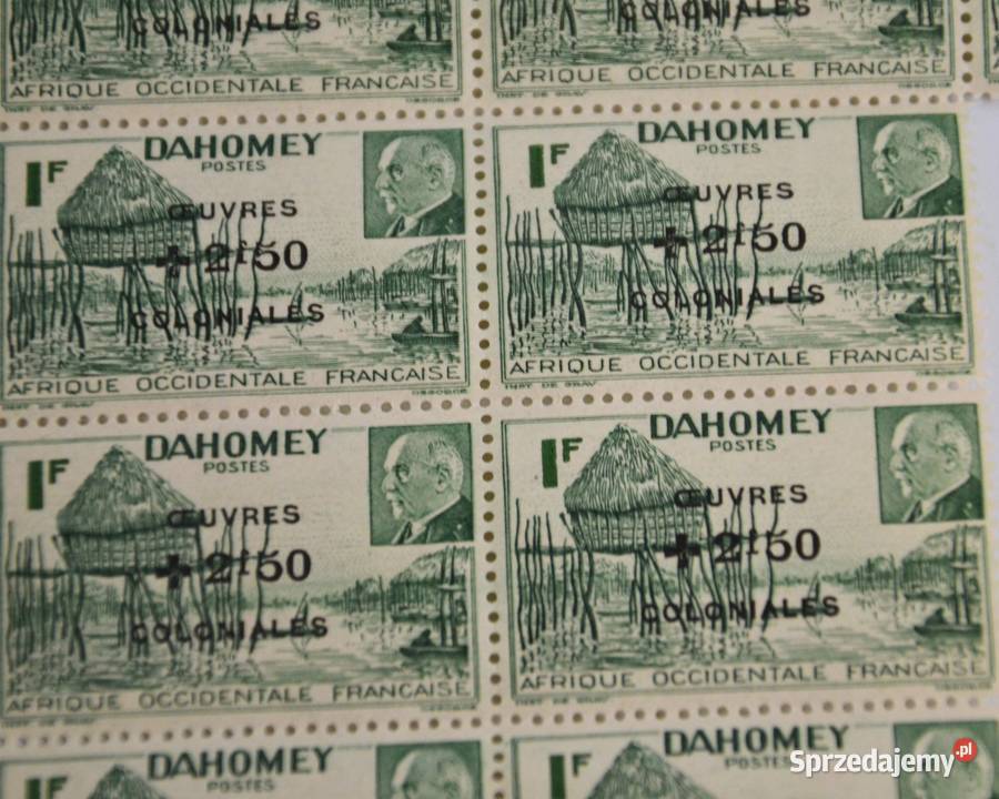 Dahomey Kolonie francuskie reżimu Vichy Marshal Bronisze