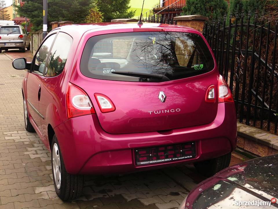 Renault Twingo II lift 12 75 25 przebiegu 2013 dolnośląskie