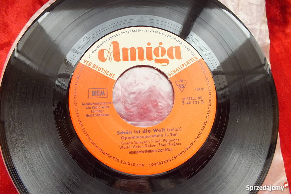 Płyta winylowa szelakowa Niemiecka muzyka lubuskie Żary