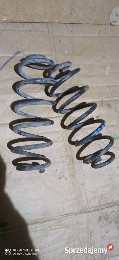 Sprężyny tył seat Leon I FR 10MM Sprężyny zawieszenia Biała