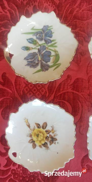 Talerzyk z dziurką Listek kwiatki kolekcjonerów Gdańsk