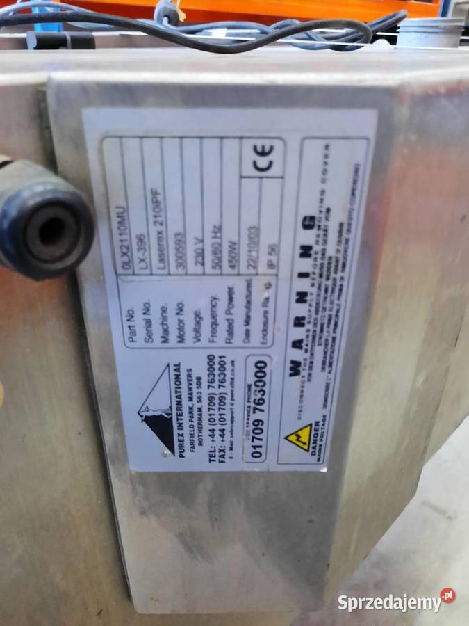 41 L61	Purex International Fume Extraction Dębica