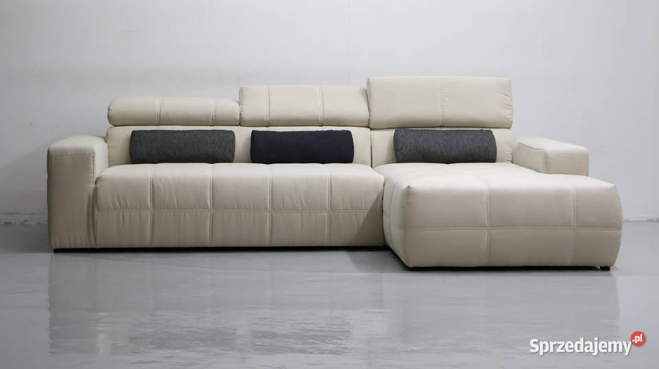 TCB DESIGN narożnik regulowane zagłówki sofa Poznań sprzedam