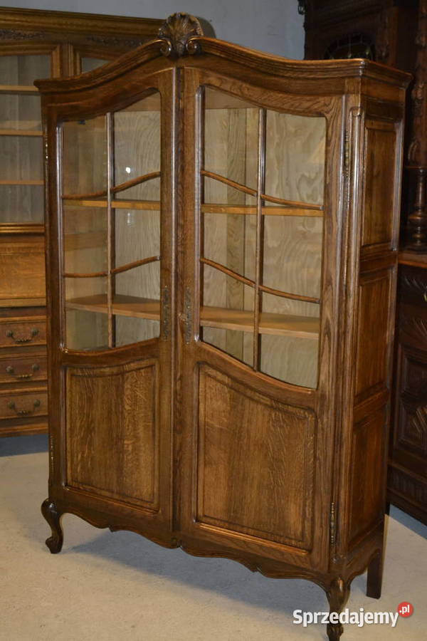 witryna ludwikowska ciemny dąb Będzin sprzedam