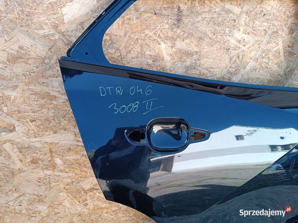 PEUGEOT 3008 II DRZWI TYŁ PRAWY PRAWE wielkopolskie Słowikowo