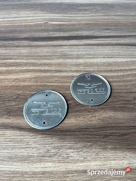 NOWY POLSKI KOMPLET EMBLEMATY EMBLEMAT TŁOCZONY Bielsko-Biała