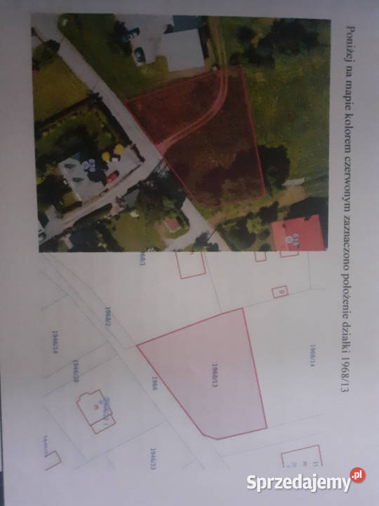 Działka budowlana asfalt Sprzedaż Mazańcowice