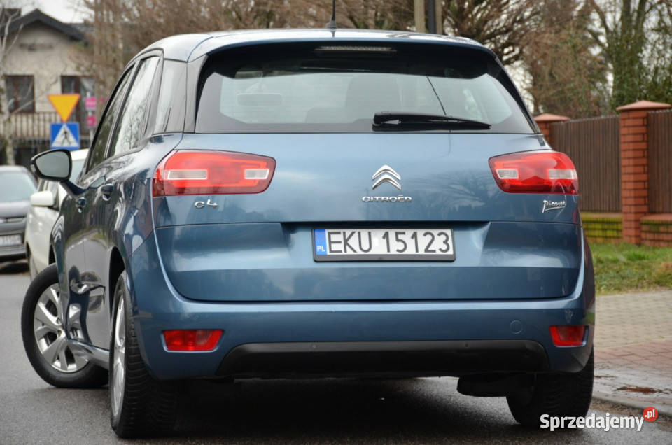 Citroen C4 Picasso Zarejestrowane 16 eHDI 116 łódzkie sprzedam