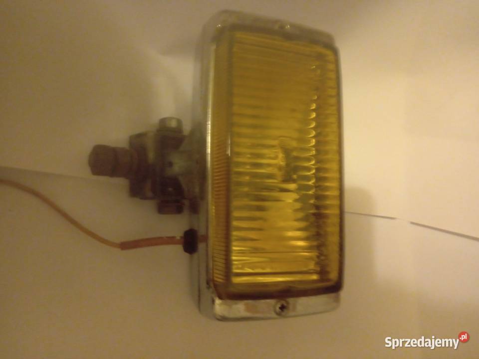 Lampa żółta przeciwmgielna fiat 125 polonez 50 dolnośląskie Wrocław