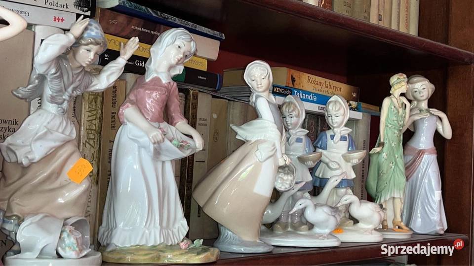 Dziewczyna z koszem kwiatów NAO Spain by Lladro Gdańsk