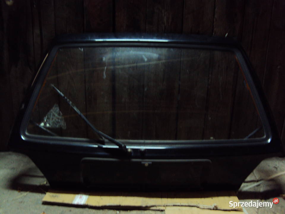 Klapa Pokrywa Bagażnika Golf II 2 czarna chyba lubelskie Firlej