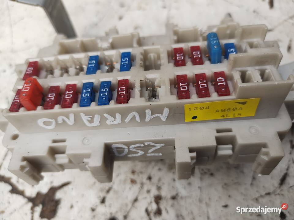 NISSAN MURANO Z50 skrzynka bezpieczników terenowe Kielce