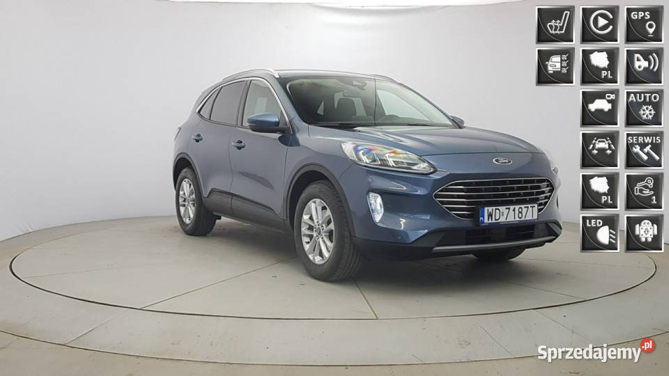 Ford Kuga 15 EcoBoost FWD Titanium z polskiego wielofunkcyjna kierownica Warszawa