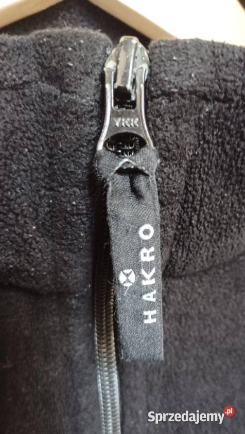 Bluza czarna polarowa HAKRO rozmiar S ciepła Rzeszów