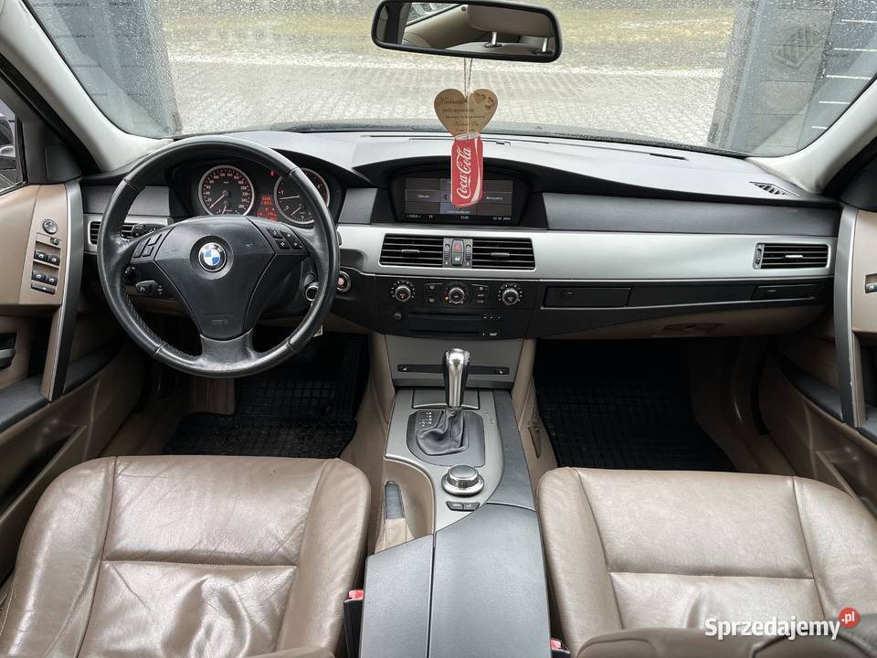 BMW E60 Czarna Sedan Zadbana Toruń