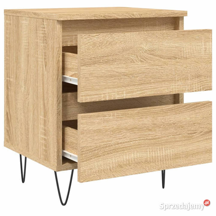 Szafka nocna dąb sonoma 40x35x50 materiał
