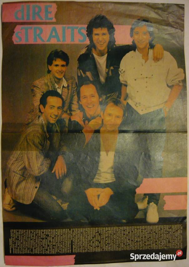 PLAKATY DIRE STRAITS WYPRZEDAŻ ŚWIAT Bydgoszcz