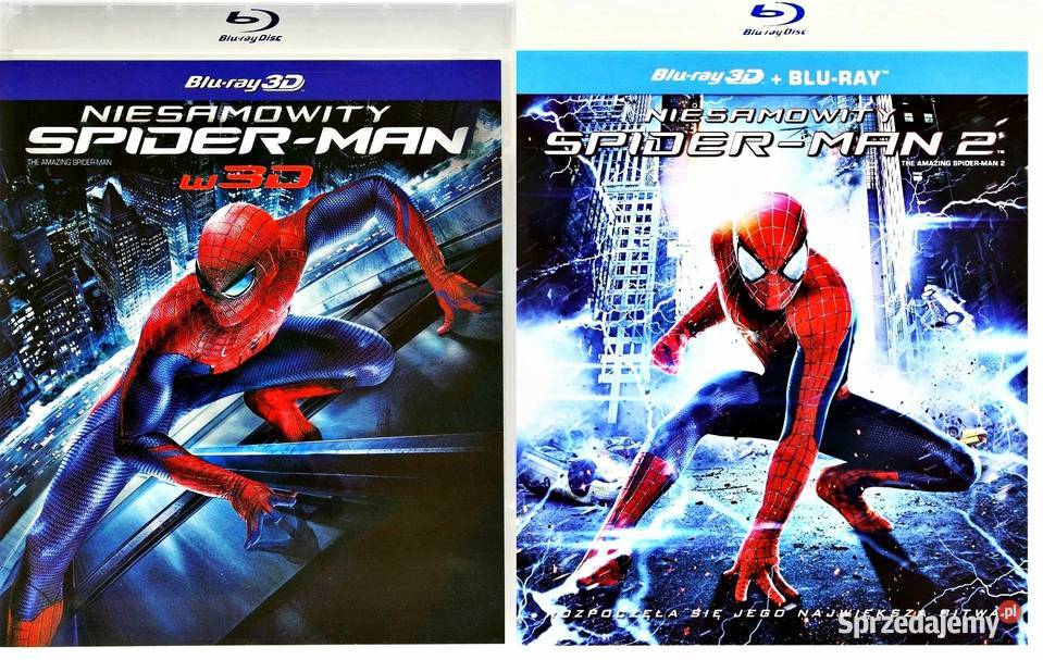 NIESAMOWITY SPIDERMAN 12 ANDREW GARFIELD BLURAY Kalisz sprzedam