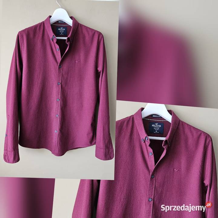Koszula Hollister Epic Flex muszle fit stretch Hollister lubelskie Lublin
