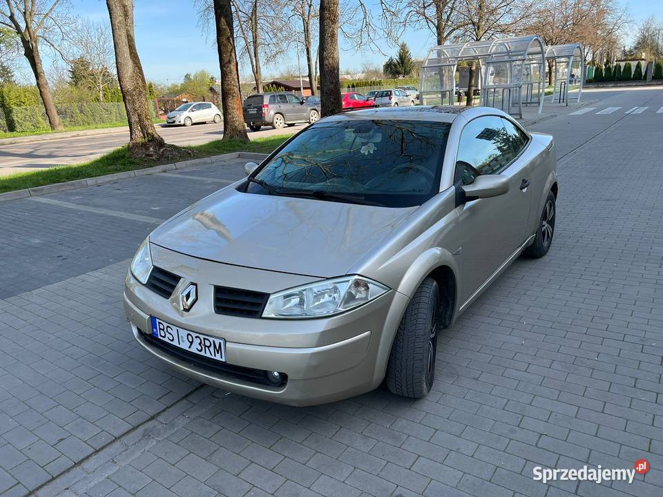 Renault Megane kabriolet 16 benzyna mazowieckie Sokołów Podlaski sprzedam