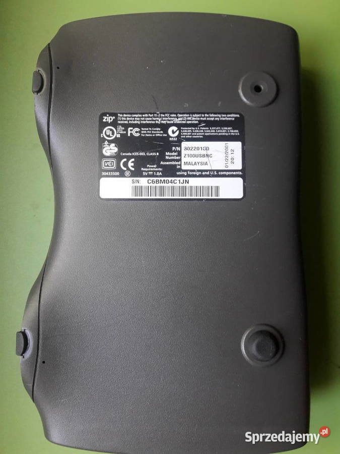 iomega zip 100 usb zasilacz oryginalny 5V Katowice